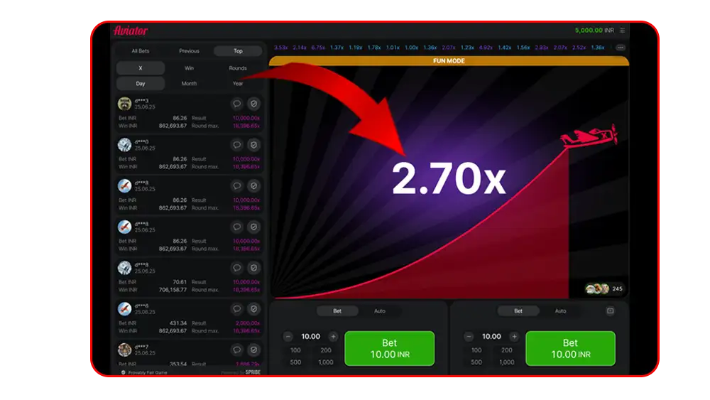 step 4 start betting