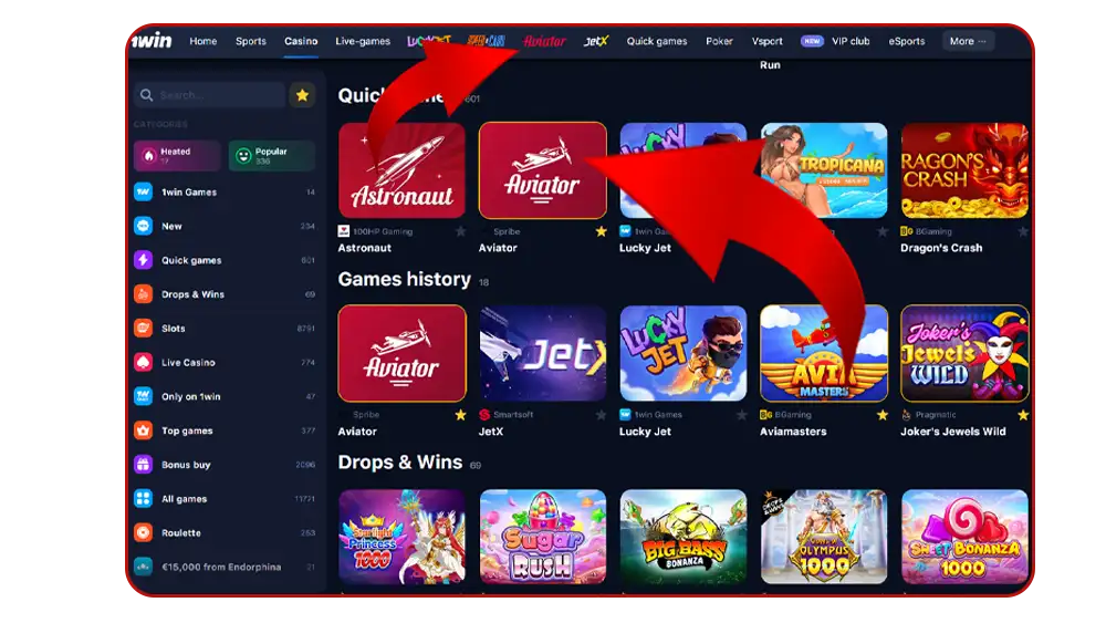 Step 1 aviator betting